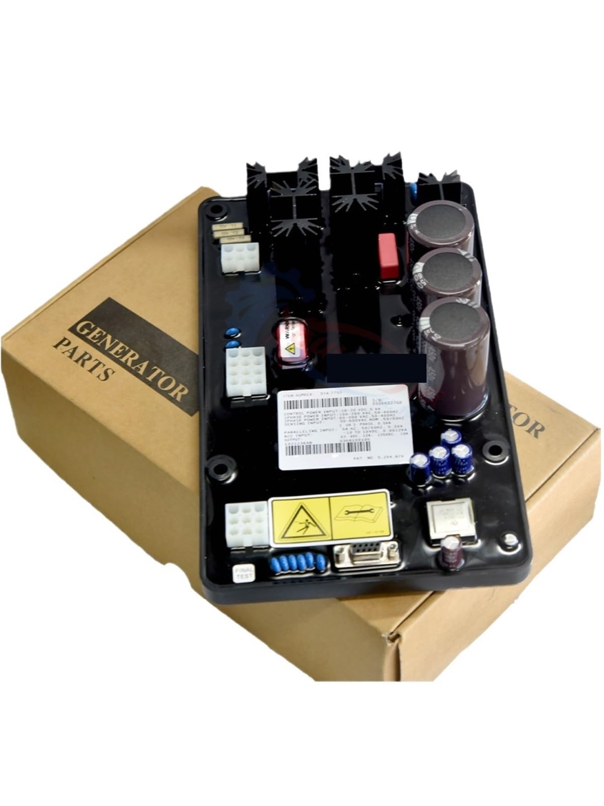 1 módulo de control automático del estabilizador voltaje AVR 314-7755 for piezas generador