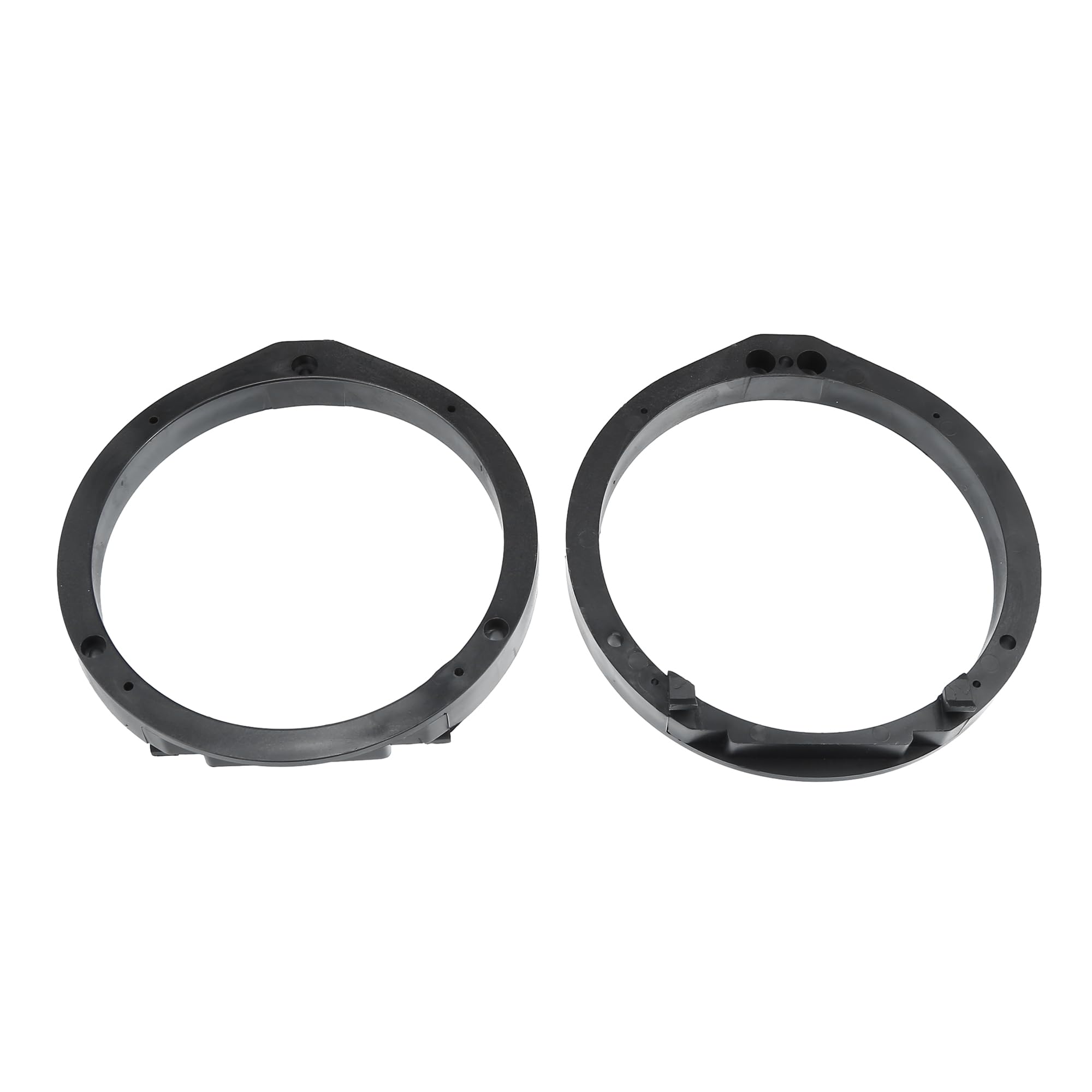 Lot De 2 Entretoises Pour Haut-parleur Voiture 16.5 Cm - Compatible Honda Accord, Civic, CR-Z - Plastique Noir - 8