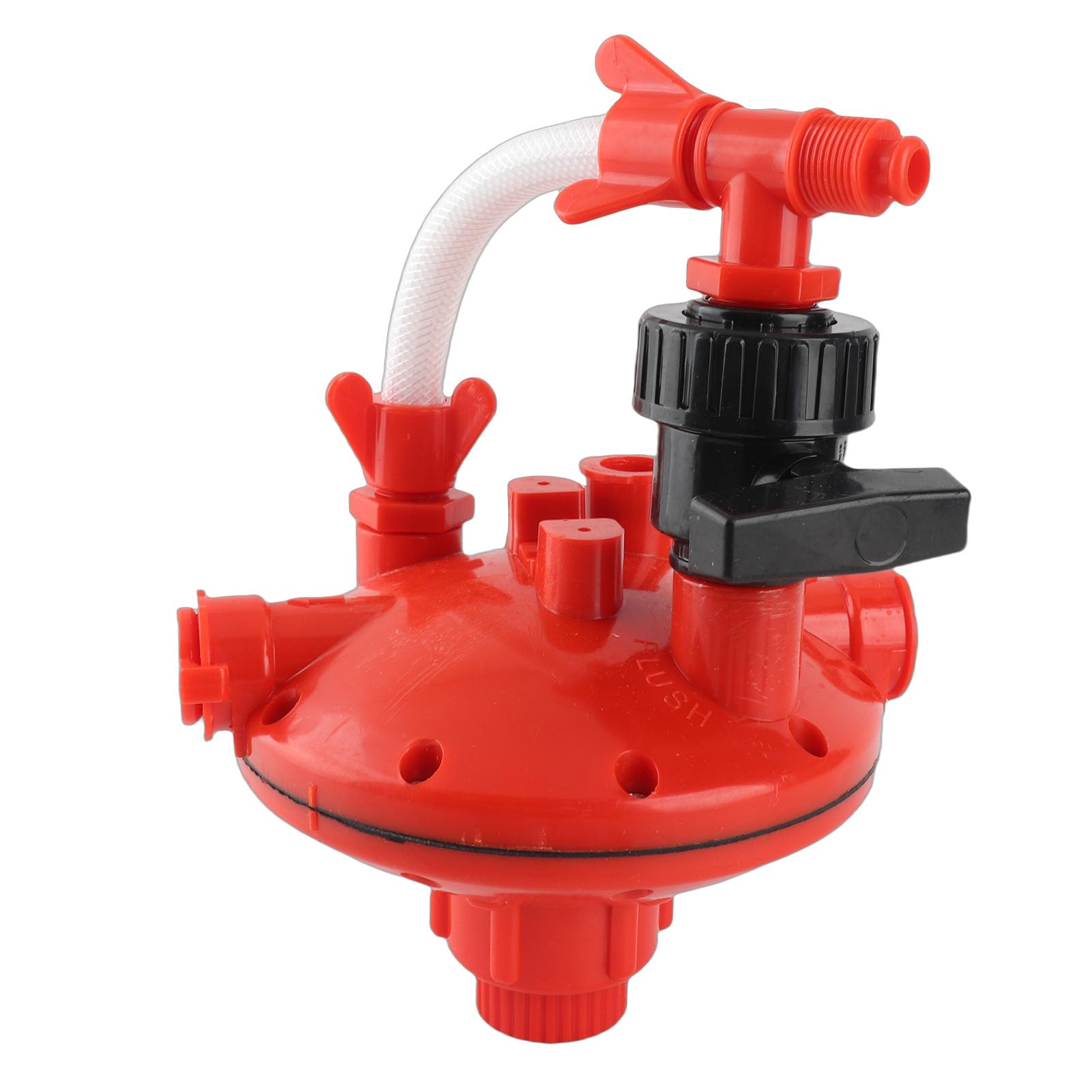 Regulador automático de línea de Agua para bebederos, 2 Unidades, válvula reguladora de presión para bebederos de Aves de Corral, válvula de Agua para bebederos, Reductor de (Válvula reguladora de