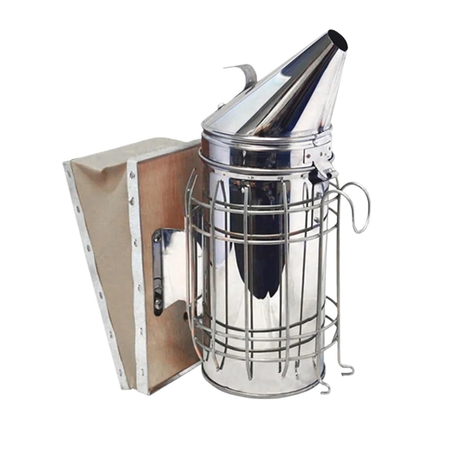 Dcdcd One Color 1Pcs Stainless Steel Smoke Sprayer Bee Smoker Apiculture Beekeeper Dedicated Smoked Bee Beekeeping Equipment
