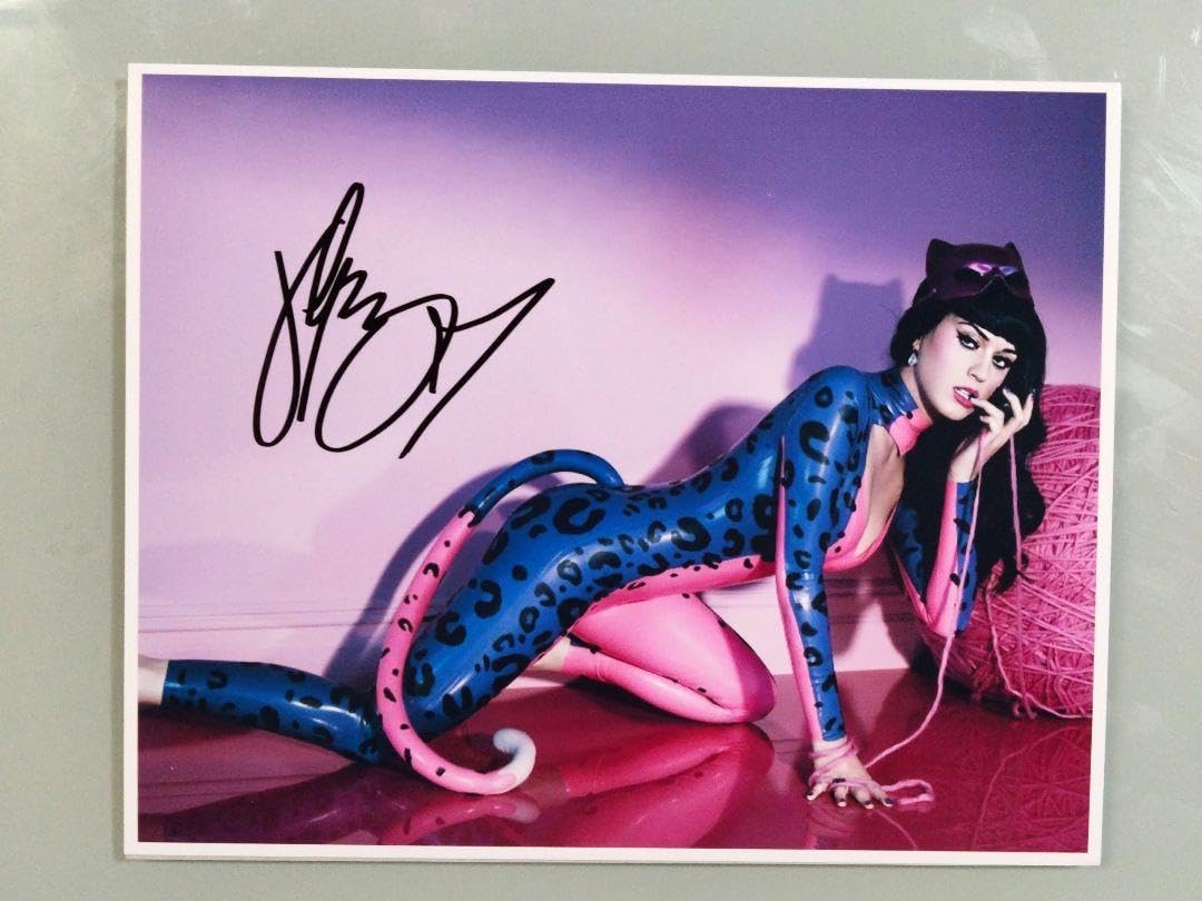 ケイティ ペリー直筆サイン入り超大型写真…Ka Perry ケイティ