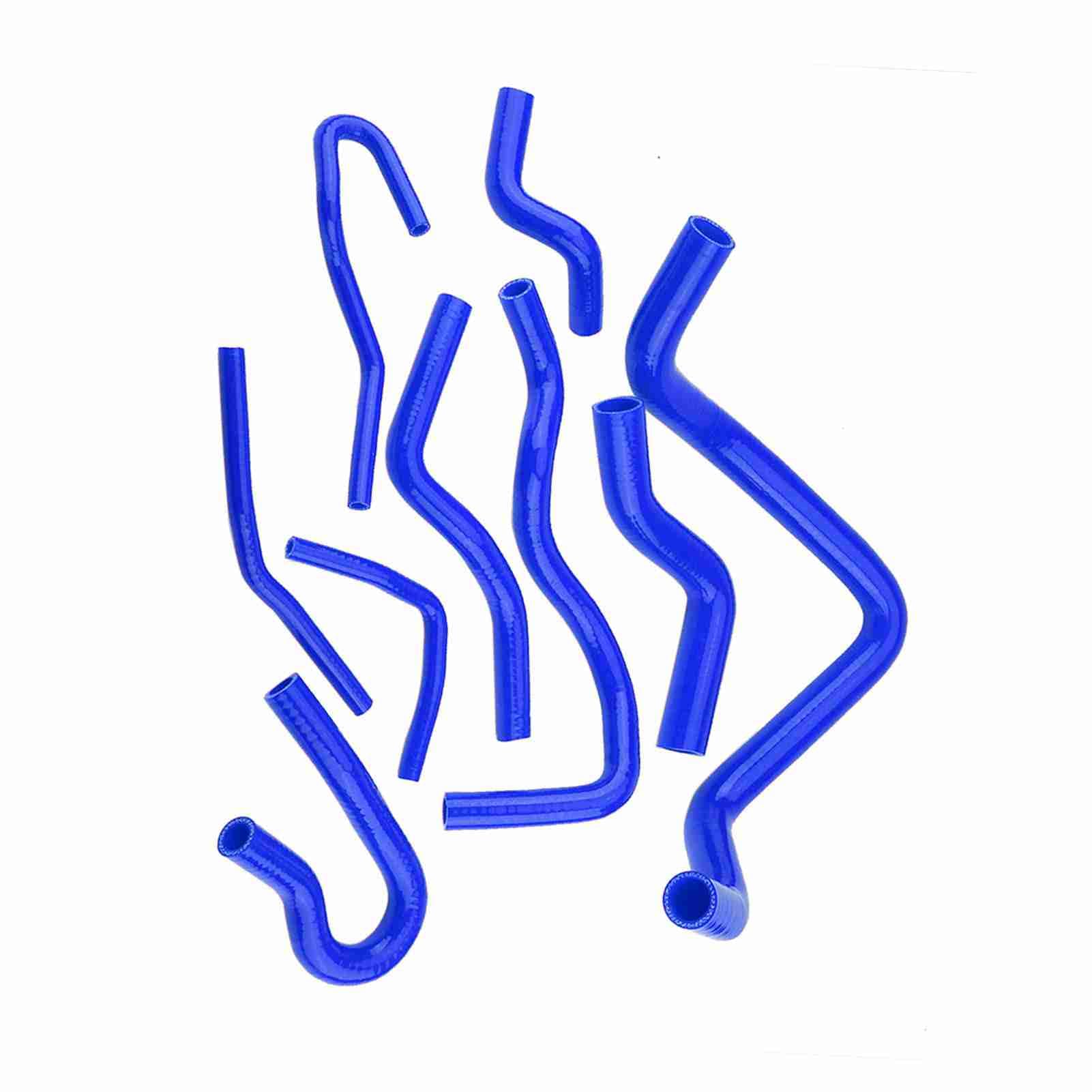 Generic Kit Tubo Flessibile in Silicone da 9 Pezzi Stabilità Fisiologica Resistente All'acqua per D15 D16 SOHC EG/EK 1992-2000 (BLUE)