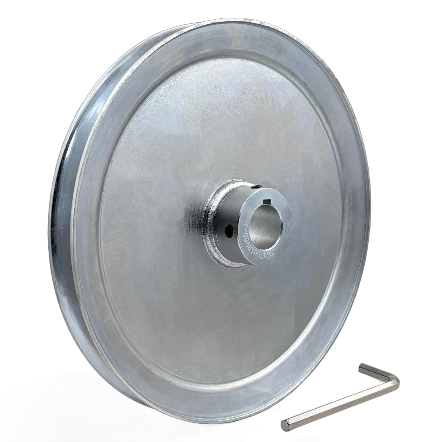 AB900-1 Single Groove Web Sheaves,9" OD 1 inch bore v Belt Pulley,Motor Pulley Carbon Steel for A B 5L 4L V-Belts