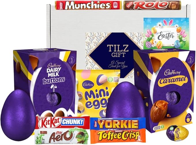 Cadbury Large Easter Eggs Hamper Easter Chocolate Hamper Easter Gifts
