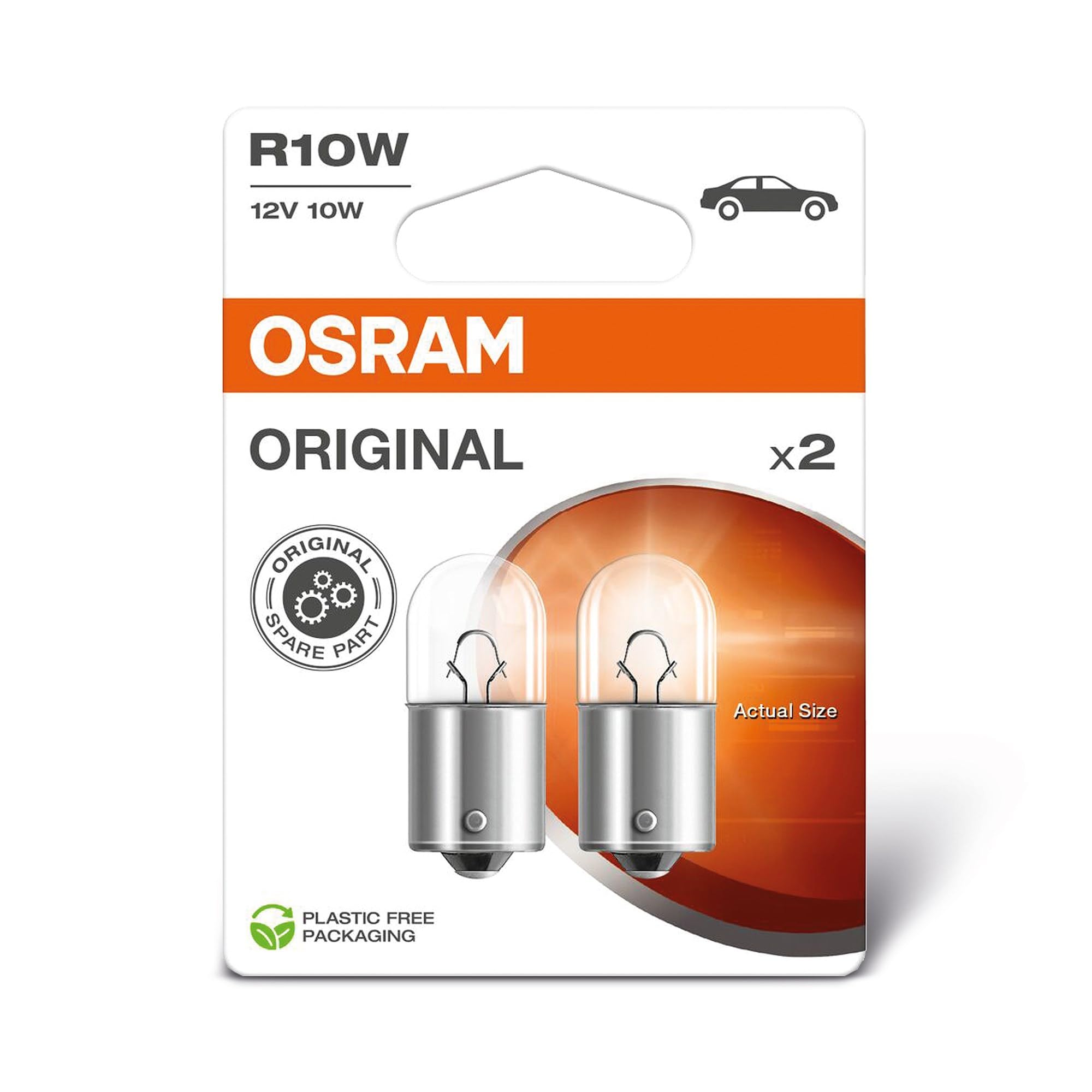 Bulb Indicator Fits Honda NSR 125 R 97-03 Osram 12V10W Ba15S Pair Blister Pack
