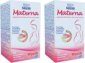 Materna Polivitamínico Cx/c-30 P/gestantes - Kit 2un