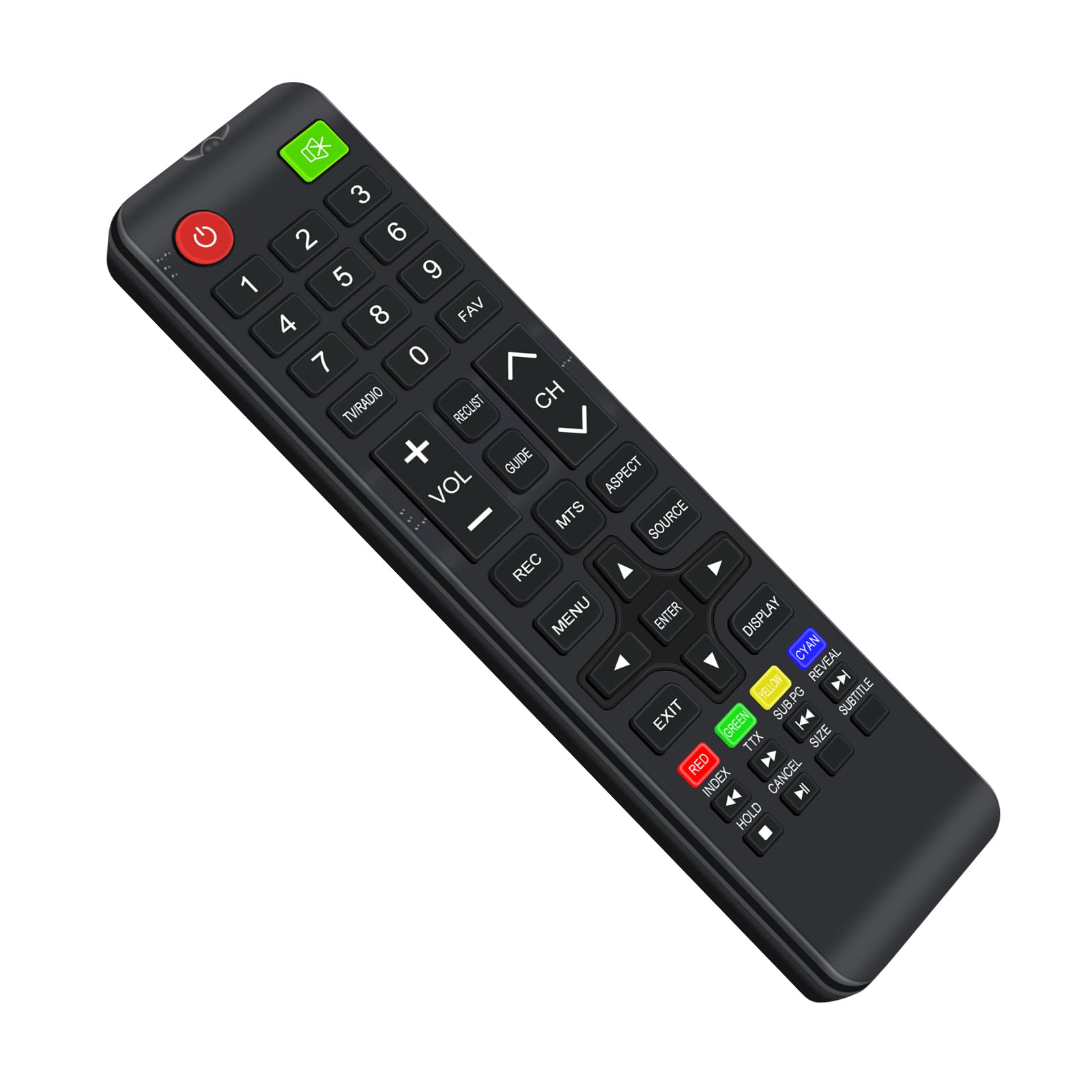 Telecomando Sostitutivo VINABTY Per TV LED Caixun EC24Z1 – Infrarossi, Nessuna Programmazione