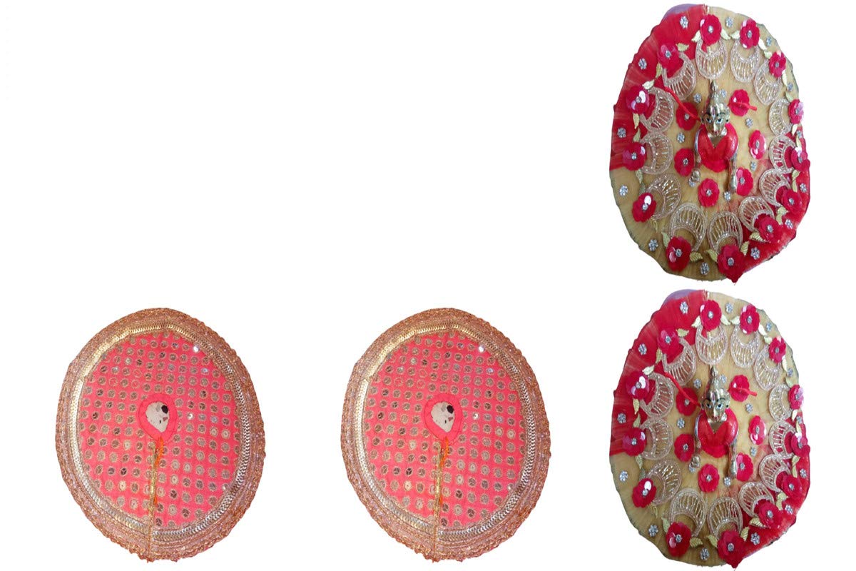 GenericSuhani Creation Krishna Dress, Combo of Four(Set of 4) Laduu/Ladoo Gopal Poshak Kriss_680