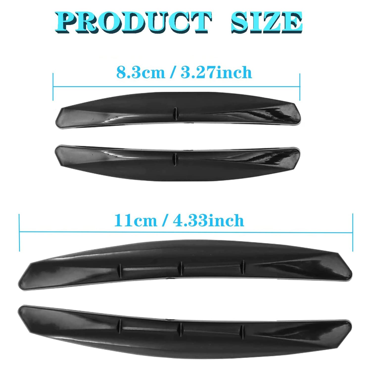 YUENTOEN 4PCS Car Door Edge Protector Auto Door Side Edge Protector Car Anti-Scratch Strip for Car,Sedans,Truck,SUV