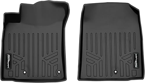 Miniatura 1 de SMARTLINER Juego de tapetes de piso de ajuste personalizado, color negro, compatibles con Hyundai Ioniq Hybrid 2017-2022 y Hyundai Ioniq Electric