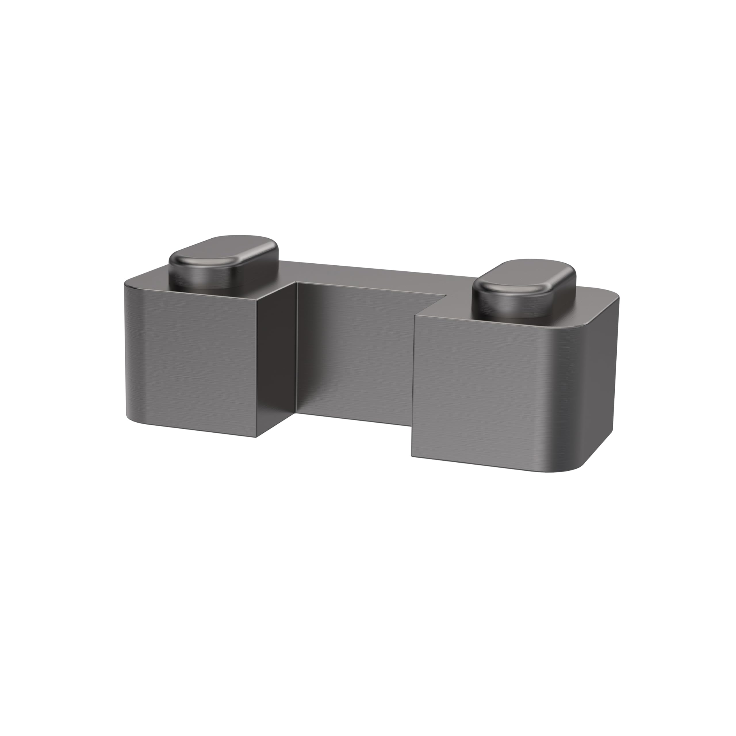 Balterley Brushed Pewter Contemporary Wetroom Accessories Wetroom Screen Support Foot Size 1