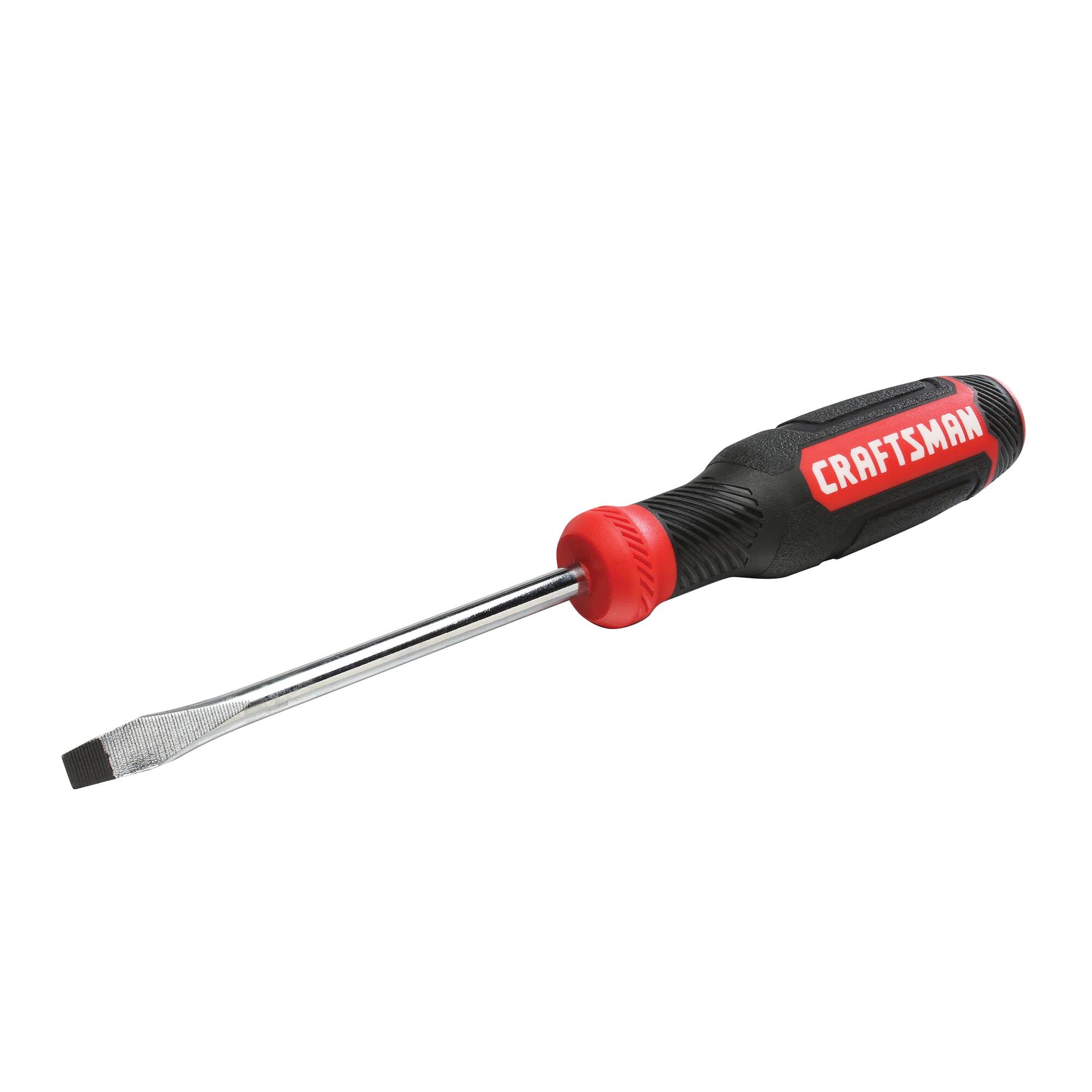 CRAFTSMAN Screwdriver, Slotted, Bi-Material, 1/4 X 4 Inch