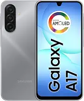 Celular Samsung Galaxy A17, 256GB, 8GB, 50MP Tela 6.7", IP54 - Cinza