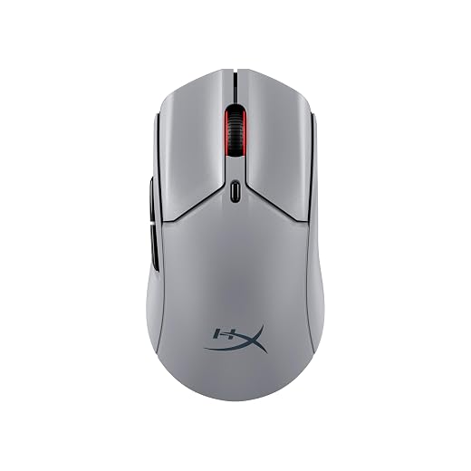 HyperX Pulsefire Haste 2 Pro 4K, Grau, A1KY5AA