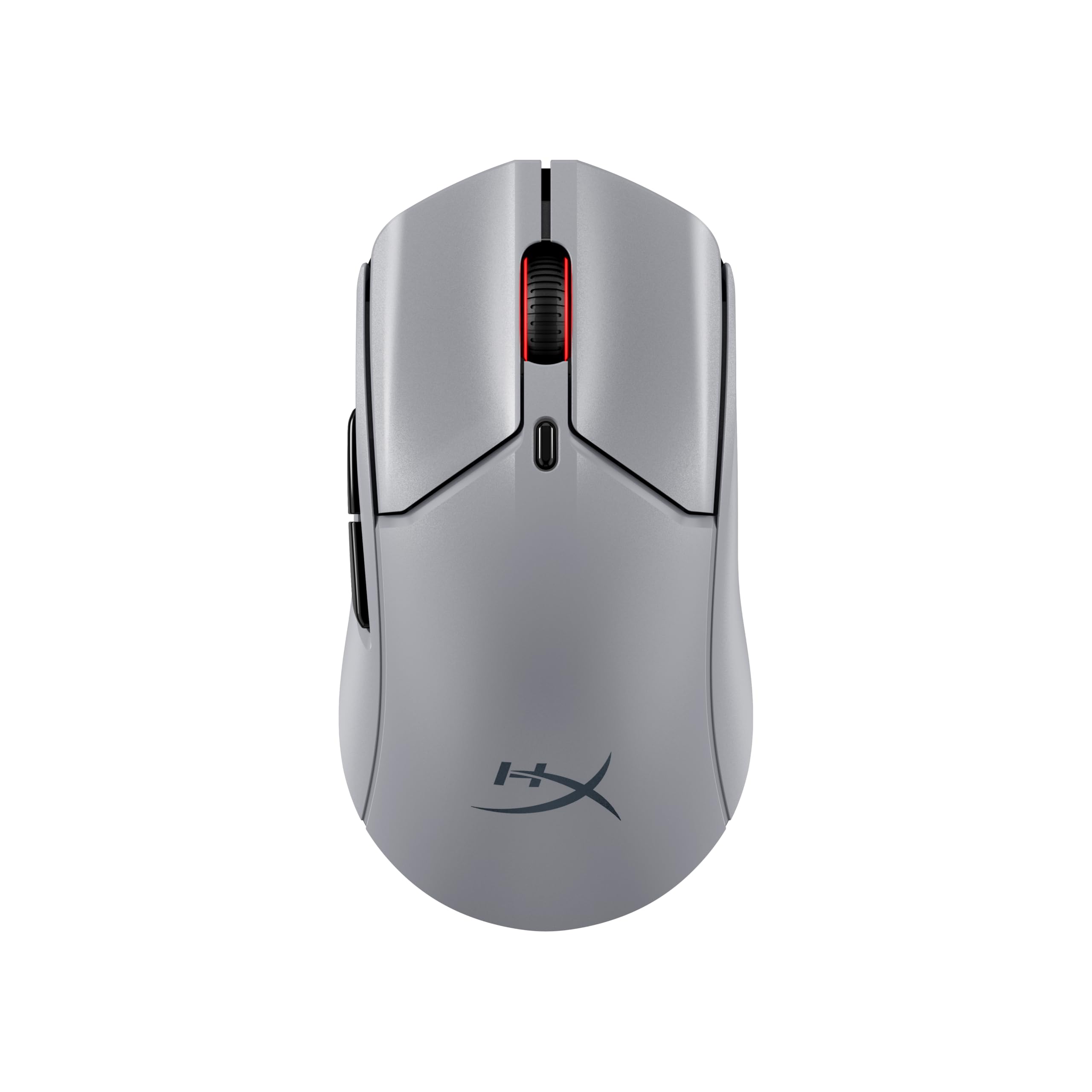 HyperX Pulsefire Haste 2 Pro – 4K Wireless-Gaming-Maus, Ultrapräzises Tracking, Optische HyperX Switches, 26.000 DPI, RGB, Leichtgewicht 61 g, Bis zu 90 Stunden Akkulaufzeit, USB-C, Bluetooth, Grau