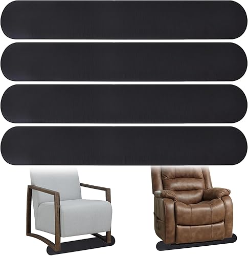 Almohadillas antideslizantes para muebles reclinables, almohadillas reclinables antideslizantes de 30 pulgadas para suelos de madera dura,