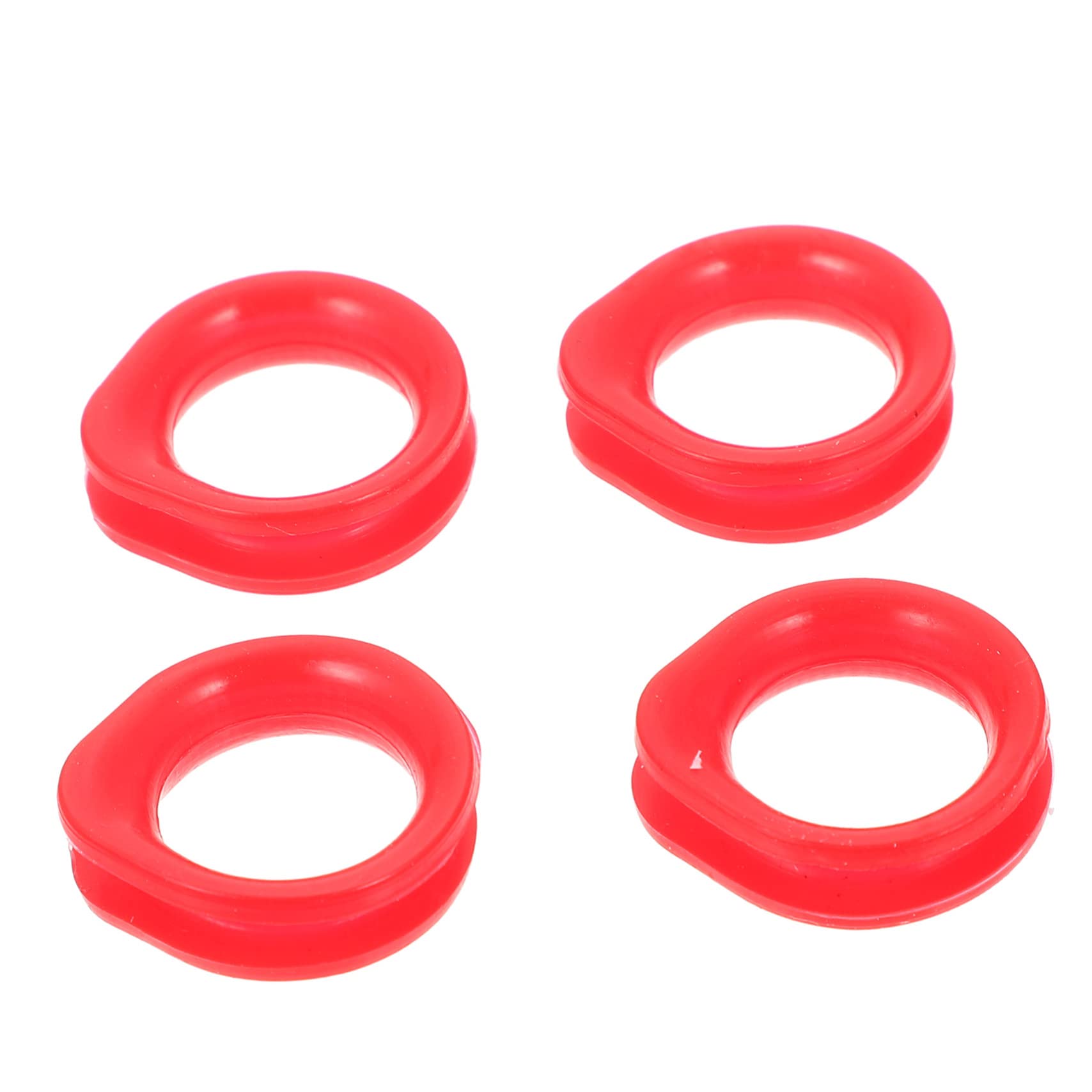 COSMEVIVI Scissor Silicone Finger Rings Comfortable Shearing Finger Covers for Hairdressing Pet Scissors