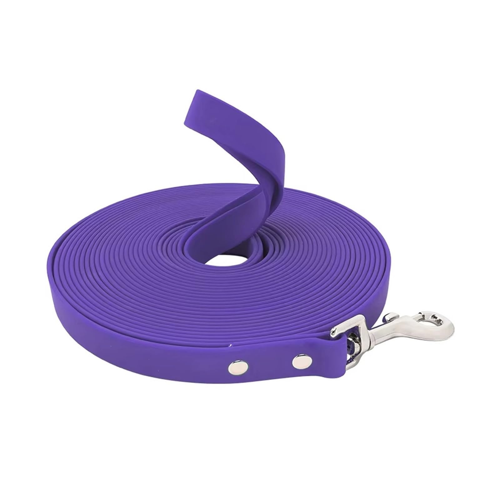 Correas For Mascotas Cuerda Fácil De Limpiar | Correa impermeable for perros de 3m, 5m, 10m y 15m de PVC(Purple,1.5cm X 10m)