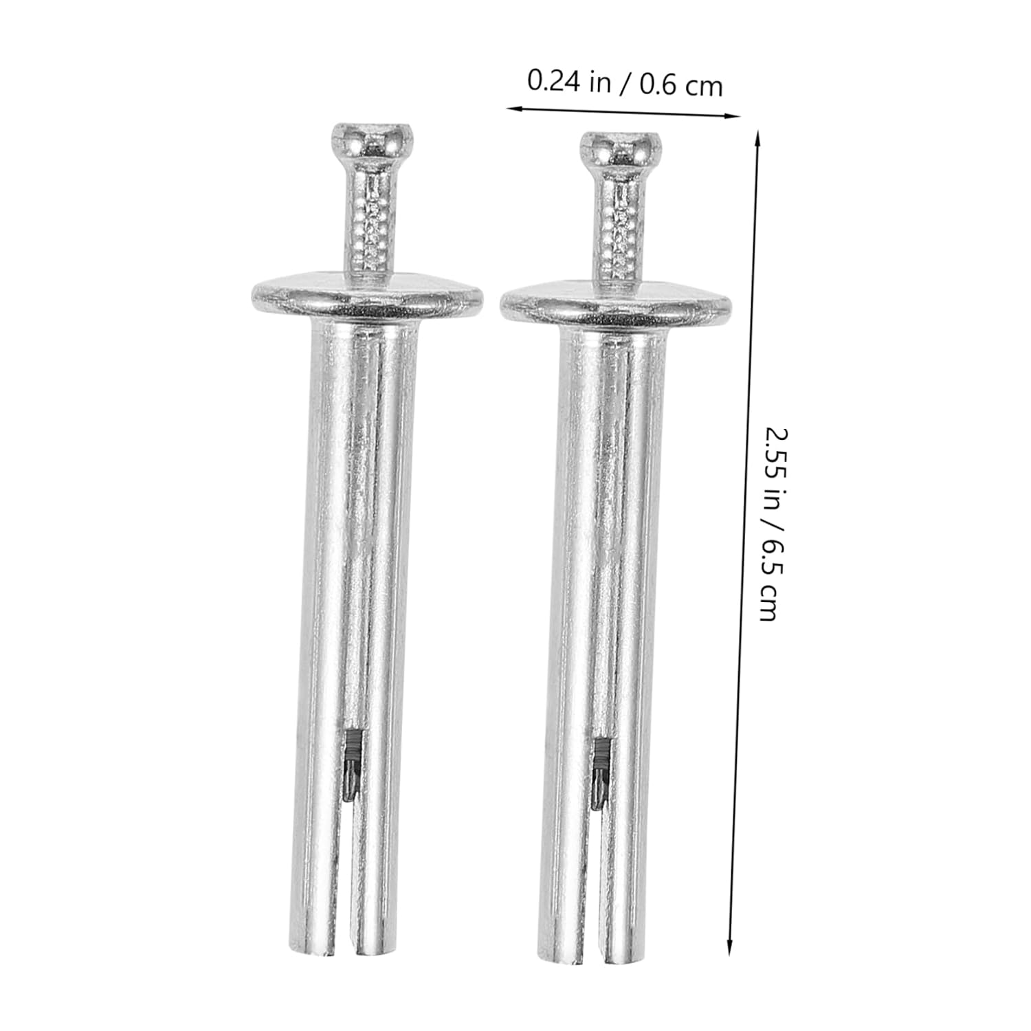 10pcs Expansion Fastener Nails Wall Anchors Drywall Anchor Drive Nail for Concrete