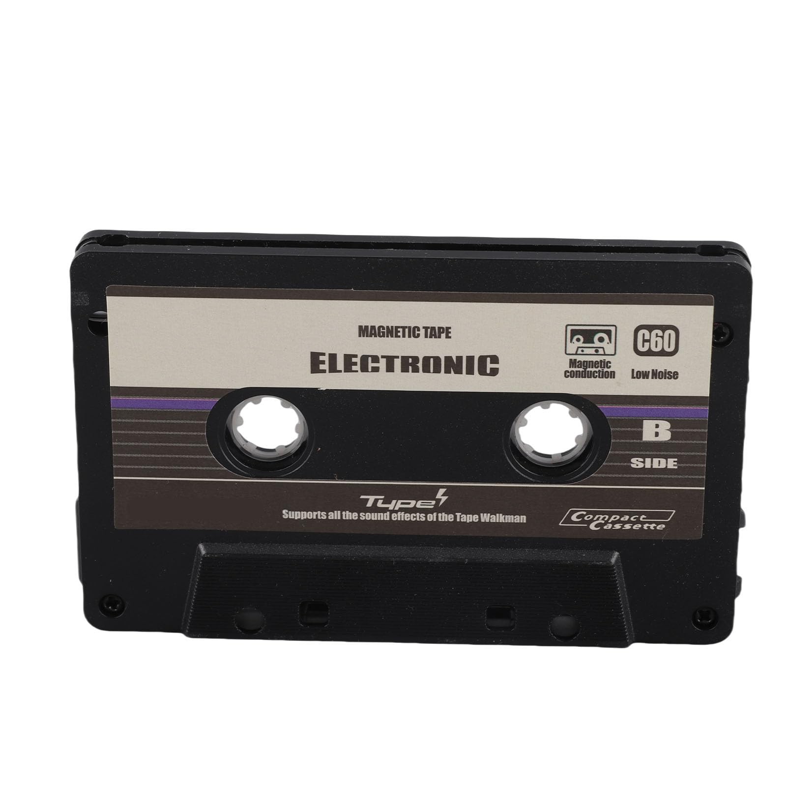 Adaptador de Casete, Casete de Audio Inalámbrico para Automóvil a Adaptador con Función de Grabación y Soporte para Tarjeta de Memoria de 32 GB, Ideal para Teléfonos Inteligentes,