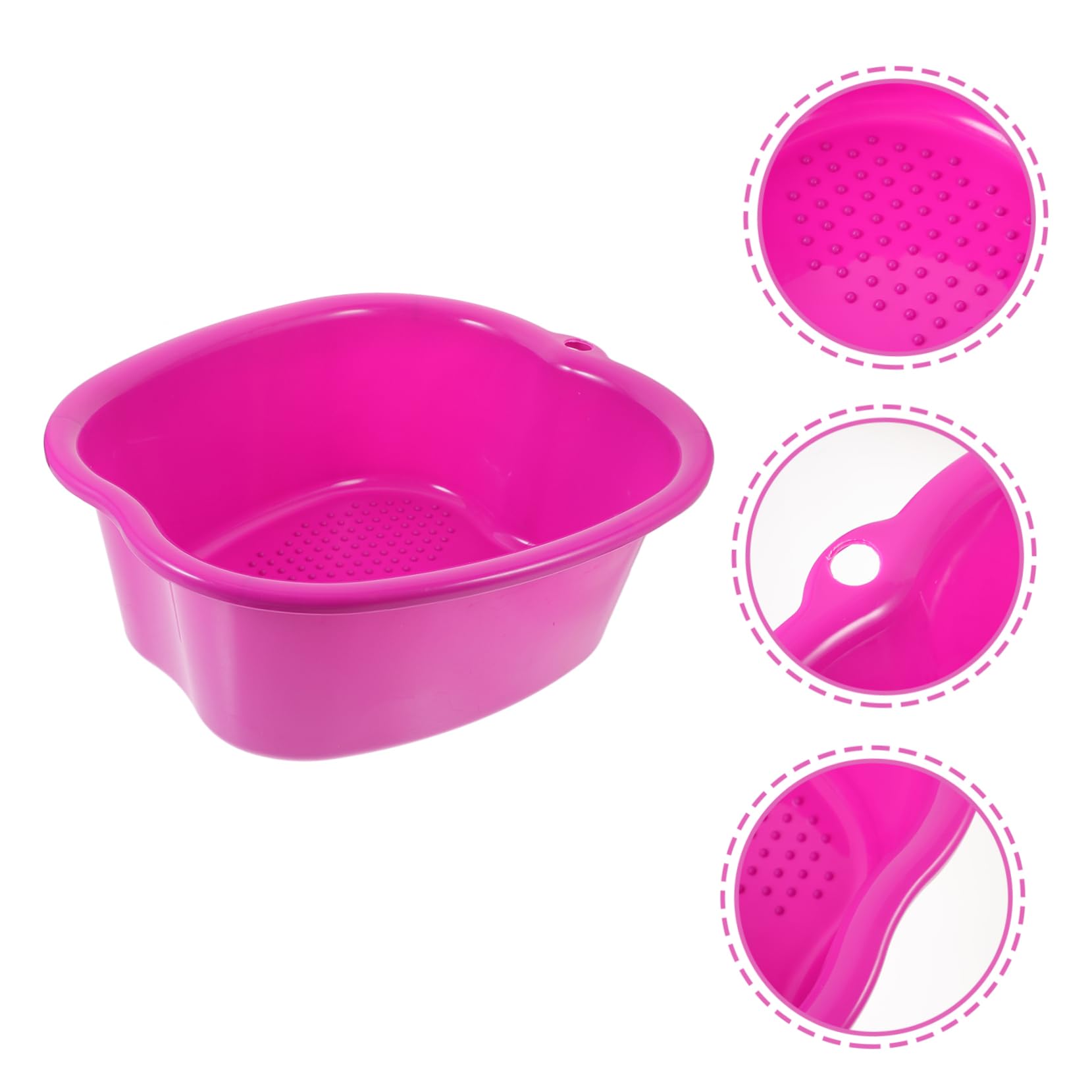 Seau de Bain de Massant Bassin de Bain pour Pédicure pour Usage Domestique et Détente Design Pratique et