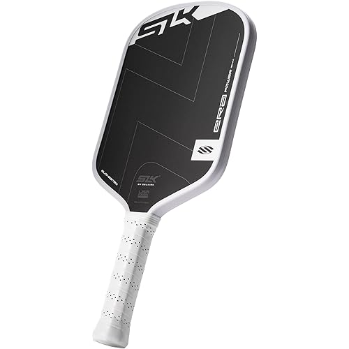 SLK by Selkirk ERA Power Pickleball Paddle | Raw Carbon + Fiberglass Face for Power & Spin | Engineered with Dynamic Fusion Core | Designed for Aggressive Players