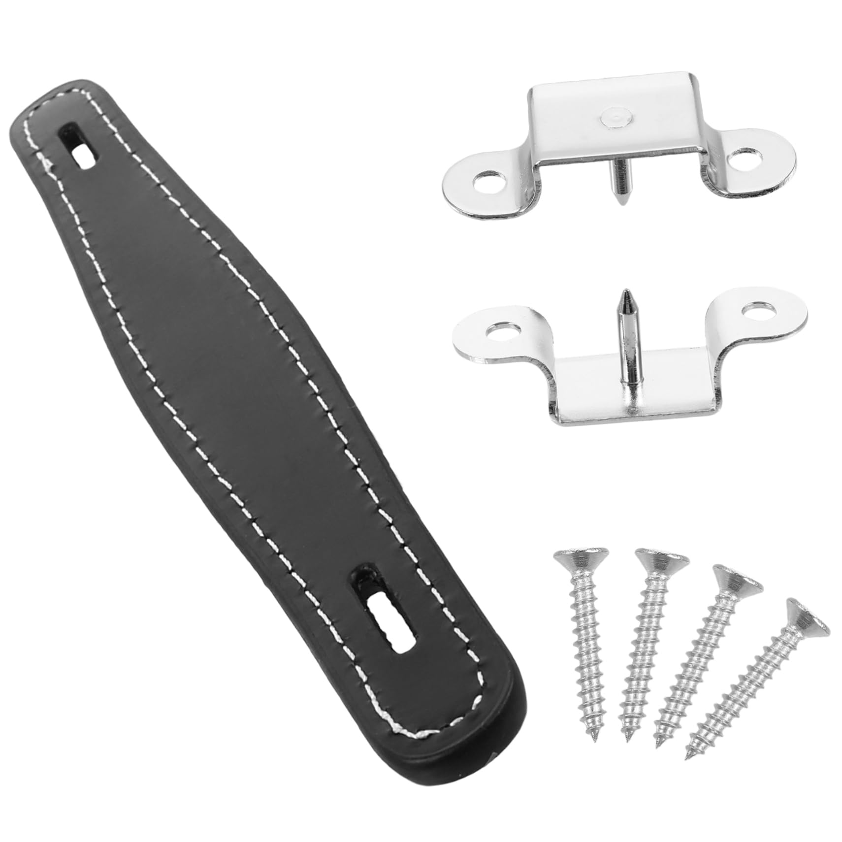 Mikinona Guitar Amplifier Handle Brushed Gold Speaker Cabinet Pulls Replaceable Strap Handles