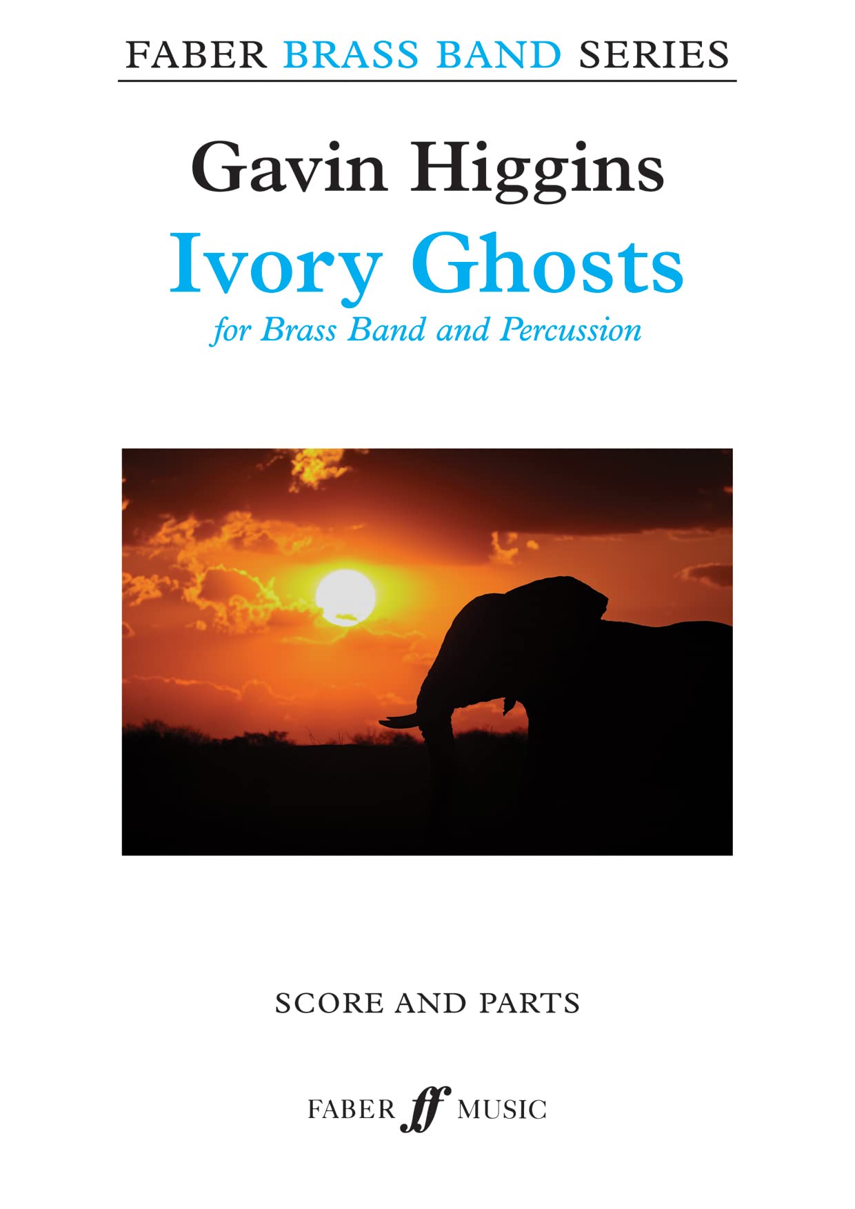 Ivory Ghosts Brass Band Score Parts partition cuivres conducteur et voix séparées