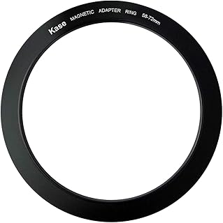 Kase Wolverine 58mm to 72mm Magnetic Step Up Filter Ring Adapter 58 72