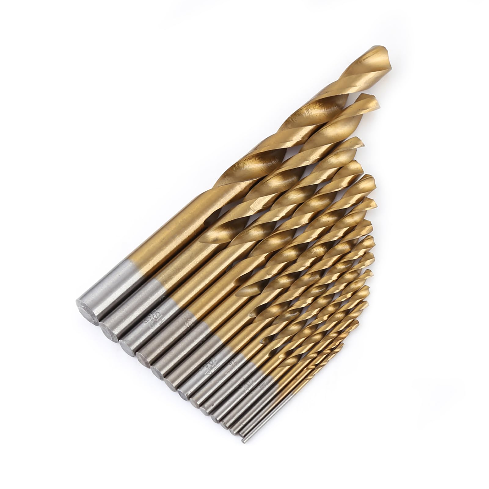 Ti Coated HSS Drill Bit Set with Case, Metal Cutting Kit, 99 Pcs Spiral Drill for Stainless Steel, Aluminum, Ti Alloy, Ideal for Professionals and DIYers