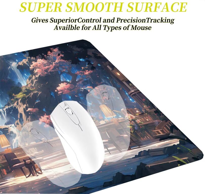 Tapis souris XXL imperméable et lavable pour gamer PC - 4