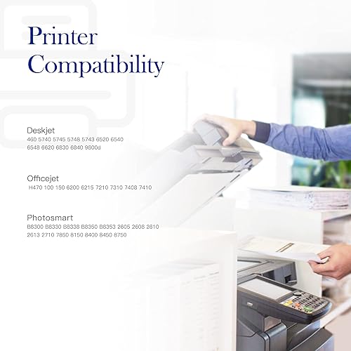 Miniatura 8 de Valuetoner Cartucho de tinta remanufacturado de repuesto para impresora HP 74XL High Yield CH623BN CB336WN para impresora Deskjet D4260 D4280 D4360