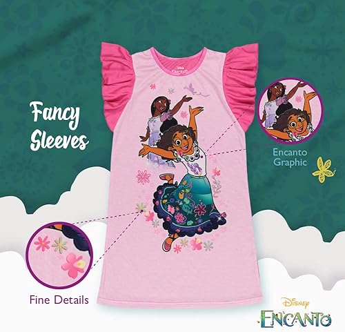 Miniatura 4 de Disney Frozen - Pijama de algodón para niña (4 piezas)