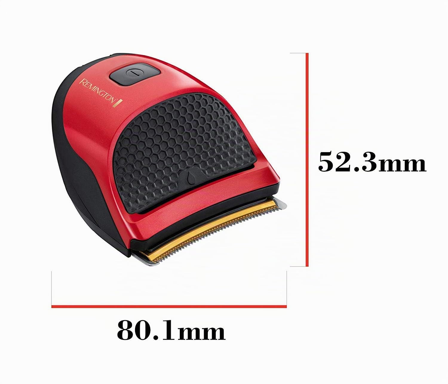 Remington Máquina de Cortar Pelo QuickCut Edición Manchester United, Cortapelos con Cable e Inalámbrico, Cuchilla Ancha para Mayor Cobertura, Tecnología CurveCut, 9 Peines, Diseño Ergonómico - HC4255