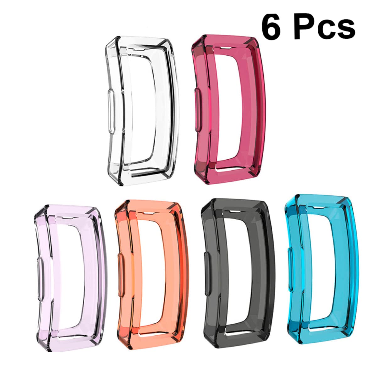 OSALADI 18pièces Coque De Transparent TPU pour Montre Compatible avec Inspire Inspire HR Couleurs par Couleur