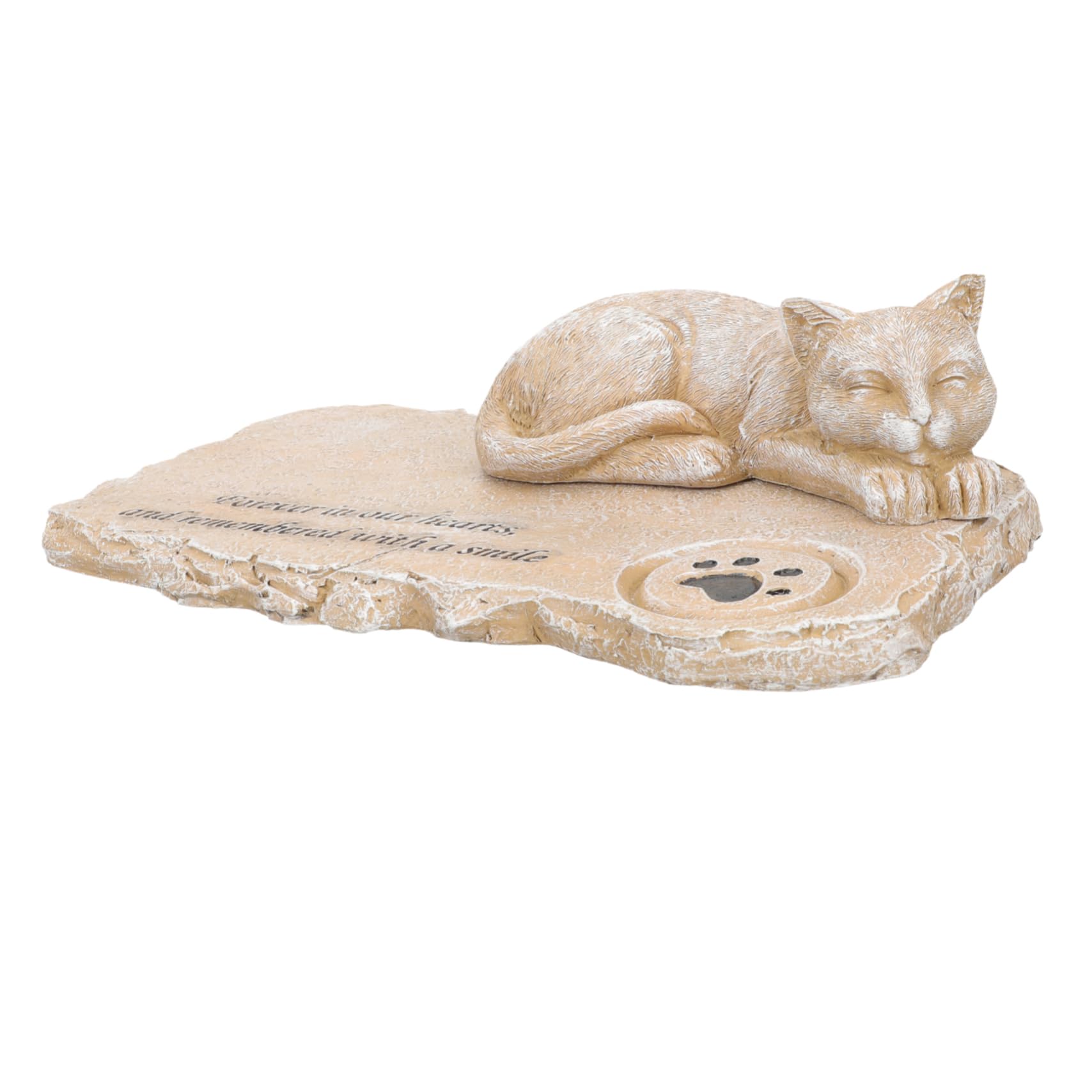 Milisten Lápida Conmemorativa De Gato Resistente Desgaste Piedra Conmemorativa De Gato Decorativa Piedra Conmemorativa De Gato Accesorio De Memoria Regalos Conmemorativos para Perros