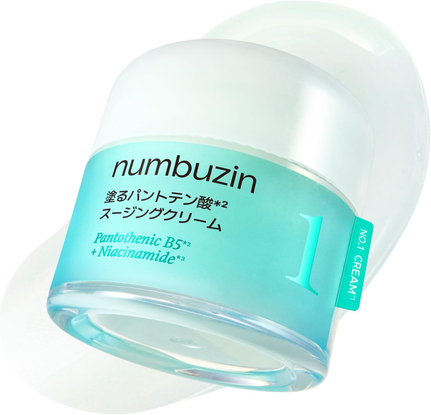 numbuzen No. 1 Pantotenic Acid Soothing Cream, 2.7 fl oz (80 ml), Moisture, Soothing Pantothenic Acid