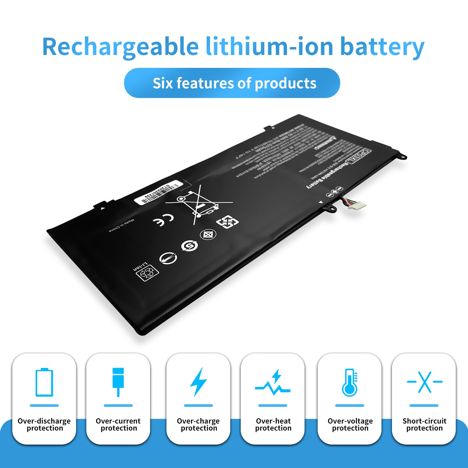 Batteria Originale HP BN03XL - Batterie PC Portatili BN03XL - Foto 10