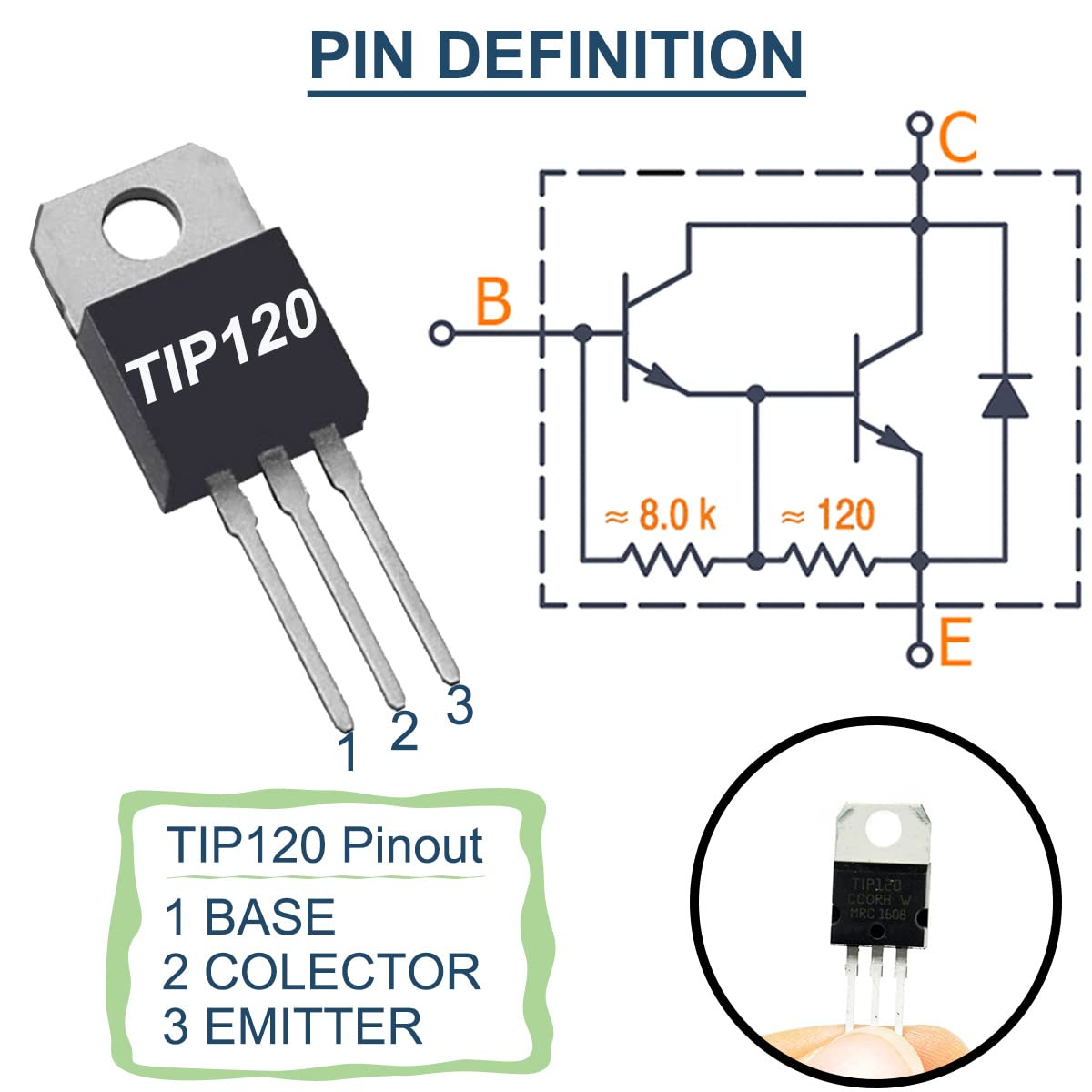 TIP125 - TIP 125 TRANSISTOR SI-P DARL. 60V 5A 65W - By AGS Electronics Srl - Foto 4