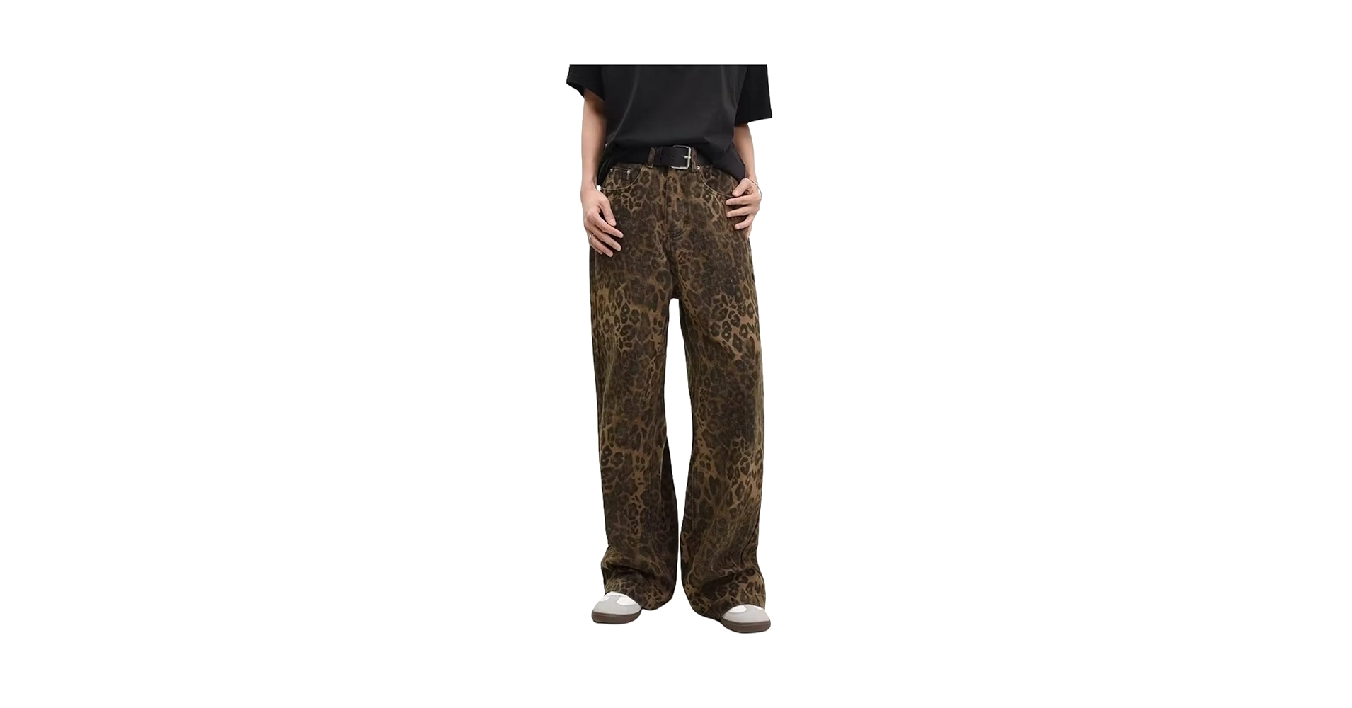パンツ NOMANIAI 24aw leopard cargo pants パンツ NOMANIAI 24aw leopard cargo pants Leslie Amon Cargo