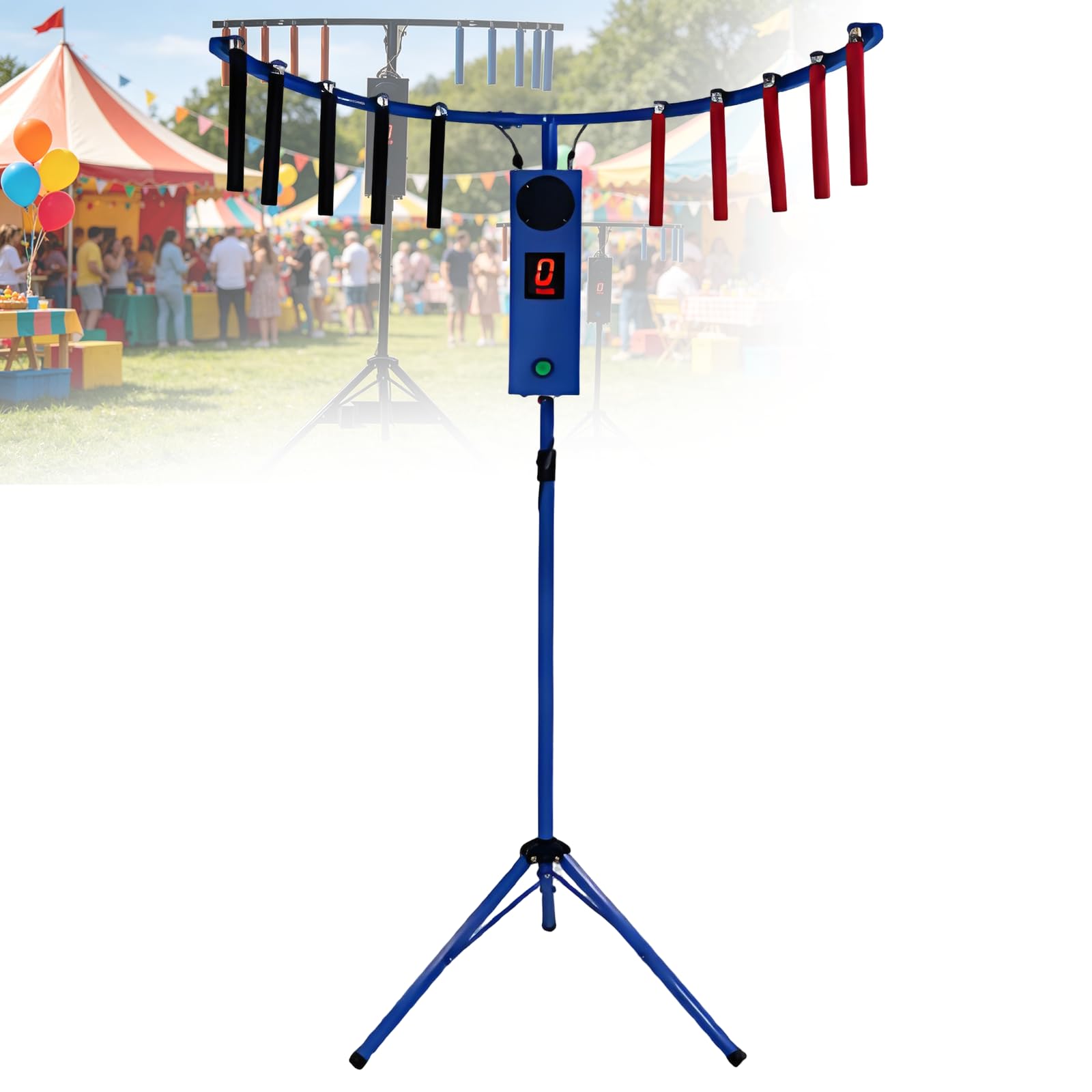 URJWAN Hand Eye Coordination Training Game, Catch Stick Arcade Game Machine Reflex Sticks Game, For Commercial Home Parties Blue
