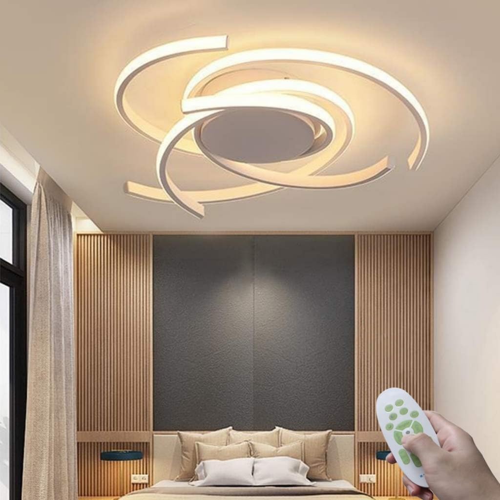 Plafond LED Light Dimmable Solution Éclairage Salon Modulable et Confort