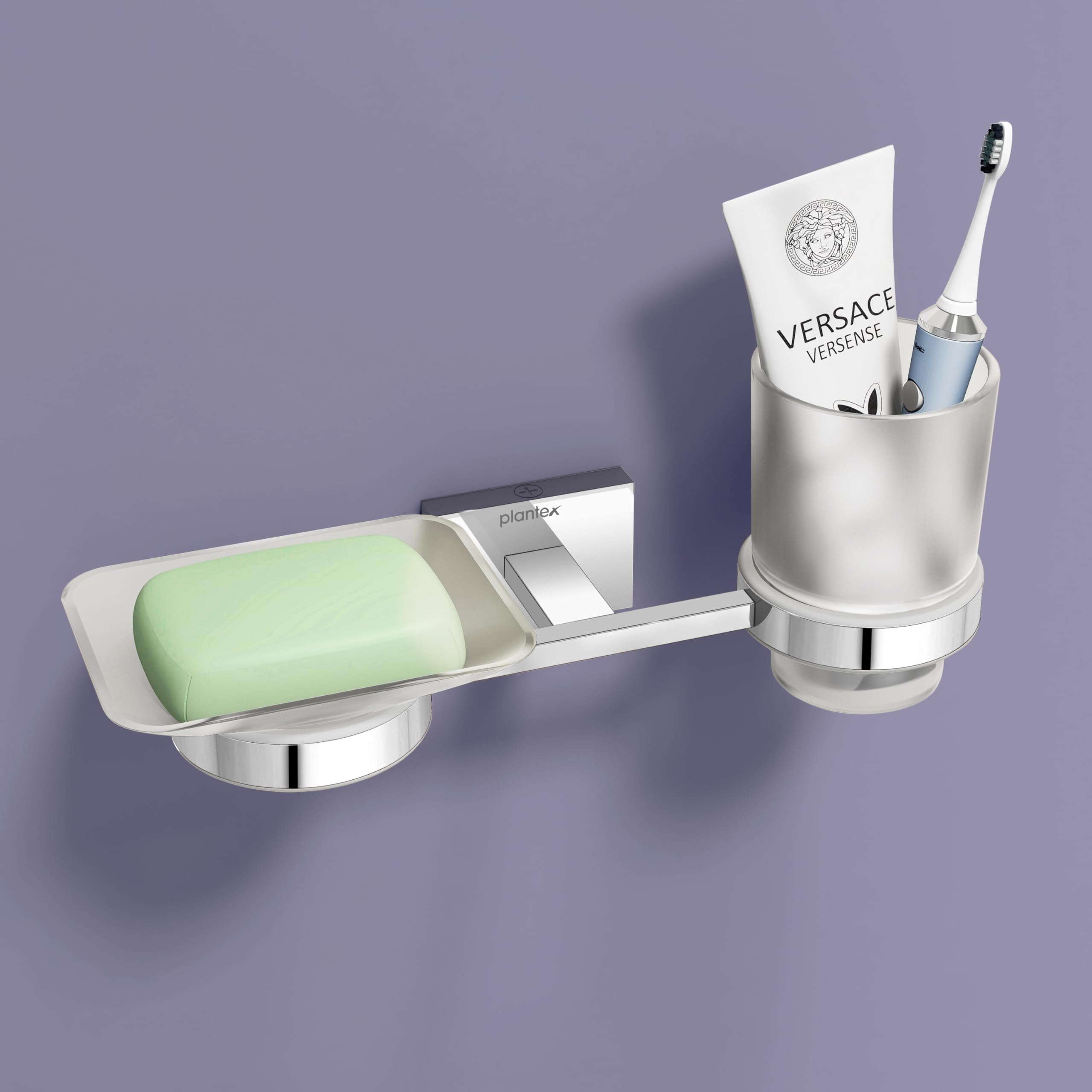See full amazon price history chart for Plantex 304 Stainless Steel Soap and Brush Holder for Bathroom/Soap Dish/Tumbler Holder/Bathroom Accessories (Benz - Chrome) Plantex 304 Stainless Steel Soap and Brush Holder for Bathroom/Soap Dish/Tumbler Holder/Bathroom Accessories (Benz - Chrome) (B092CV3BMT) Amazon Price History, Amazon Price Tracker