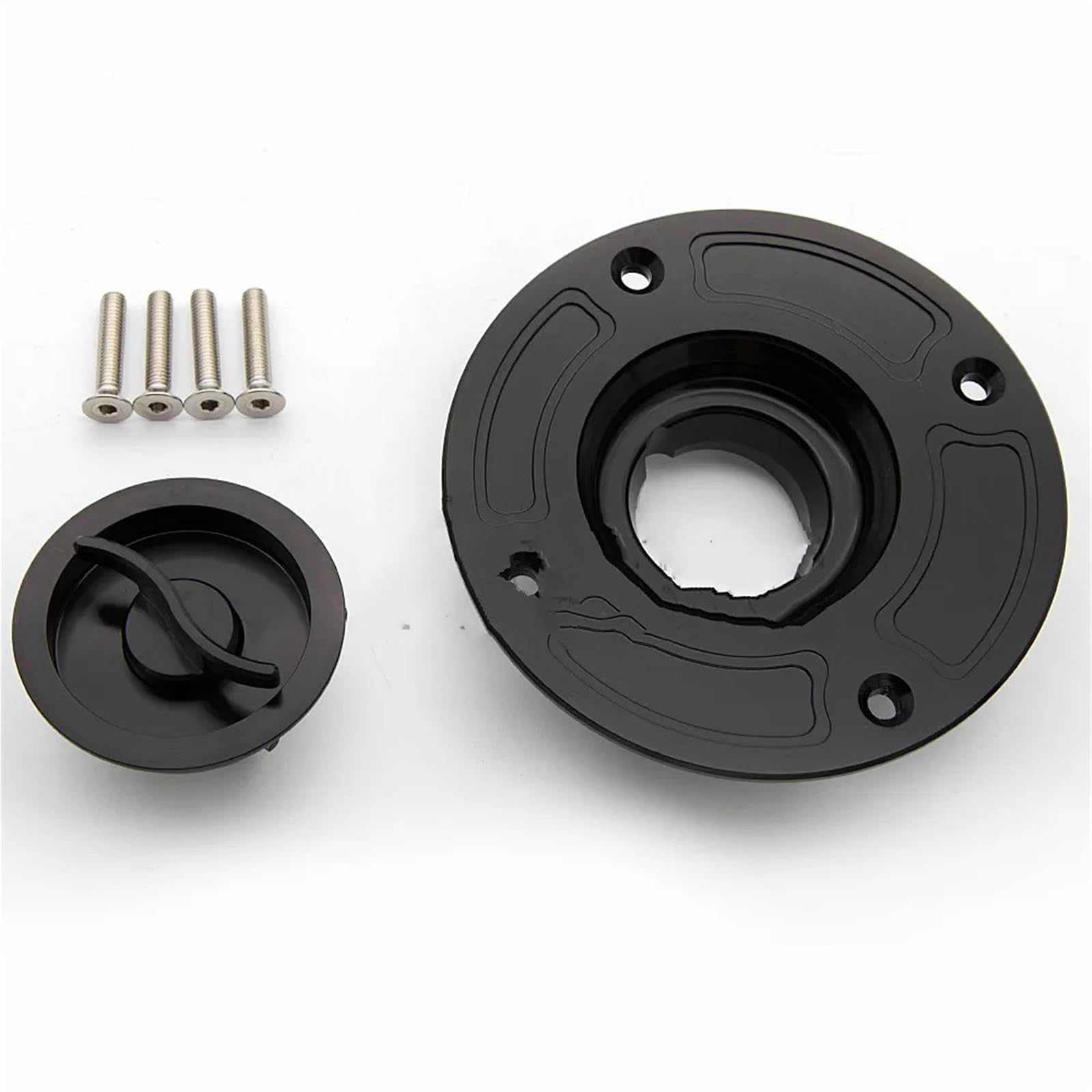 Tapón Depósito Combustible Cubierta Tapa Tanque Gasolina Aluminio CNC