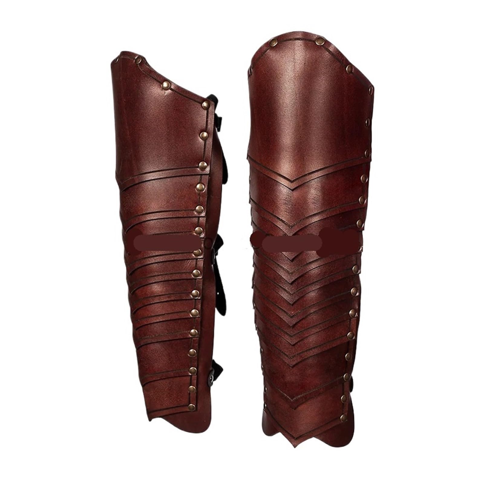 Reitgamaschen LARP Leder Bein Rüstung Greaves Half Chaps Gamasche Ritter Kostüm Kit Cosplay Reiter Schuh Boot Cover for Männer