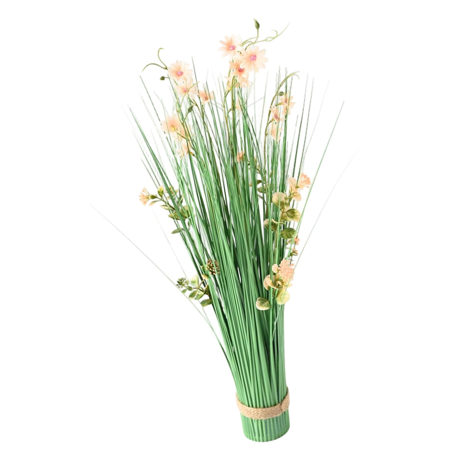MIDOKSTUA Sturdy Artificial Wild Grass Stalks Ideal for Wedding 62Cm Height Maintenance-Free Denial Maintenance Decorative Bulrush