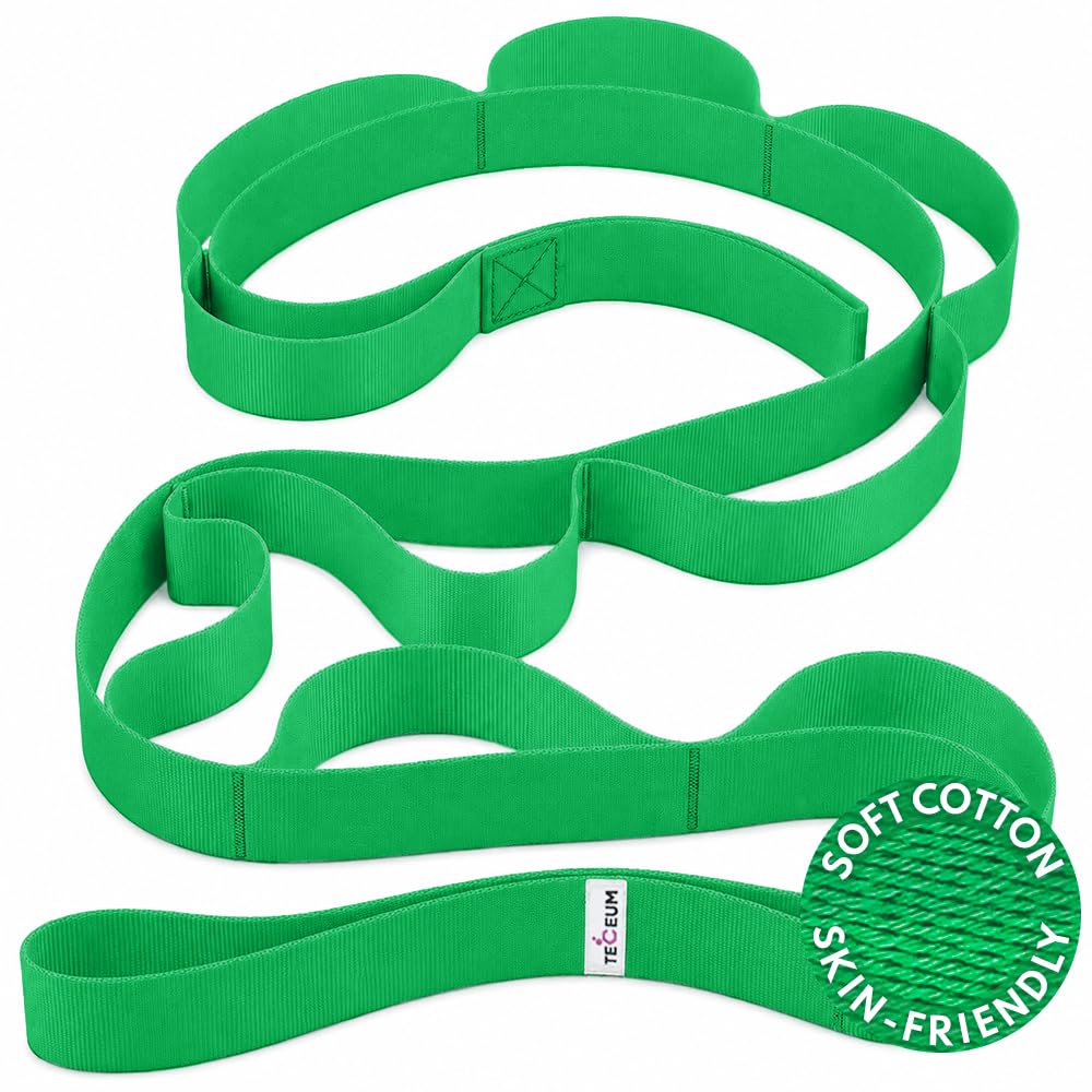TECEUM Soft Cotton Stretching Strap