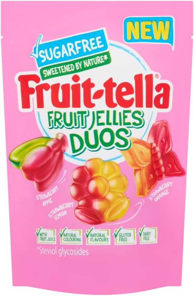 Fruittella Sugarfree Fruit Jellies Duos 90g