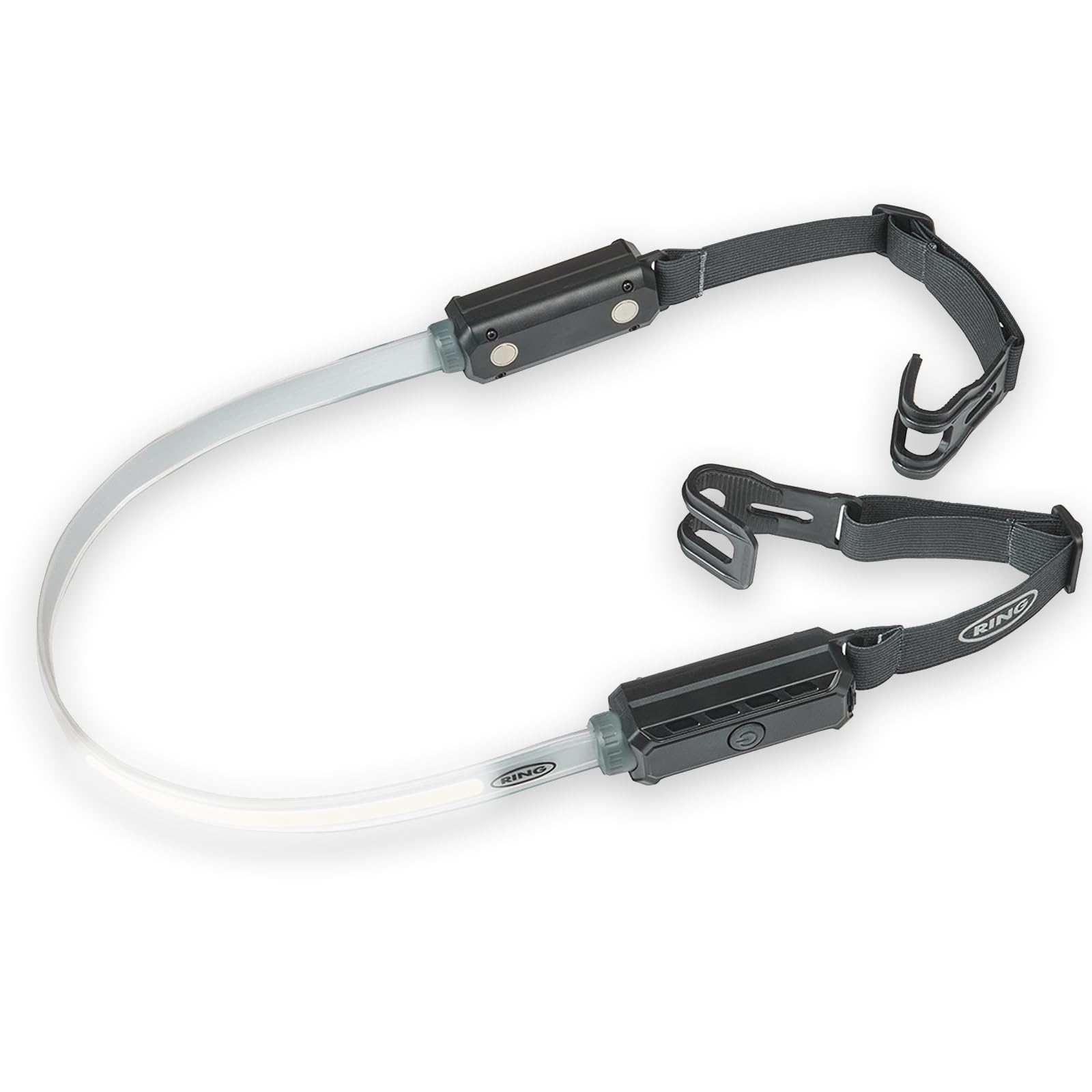 Ring Automotive RUBL1500 - Lampada da lavoro ricaricabile da 1000 lumen, flessibile, con supporto magnetico, ricarica USB-C, 3 modalità di illuminazione, modalità flash di emergenza, colore nero