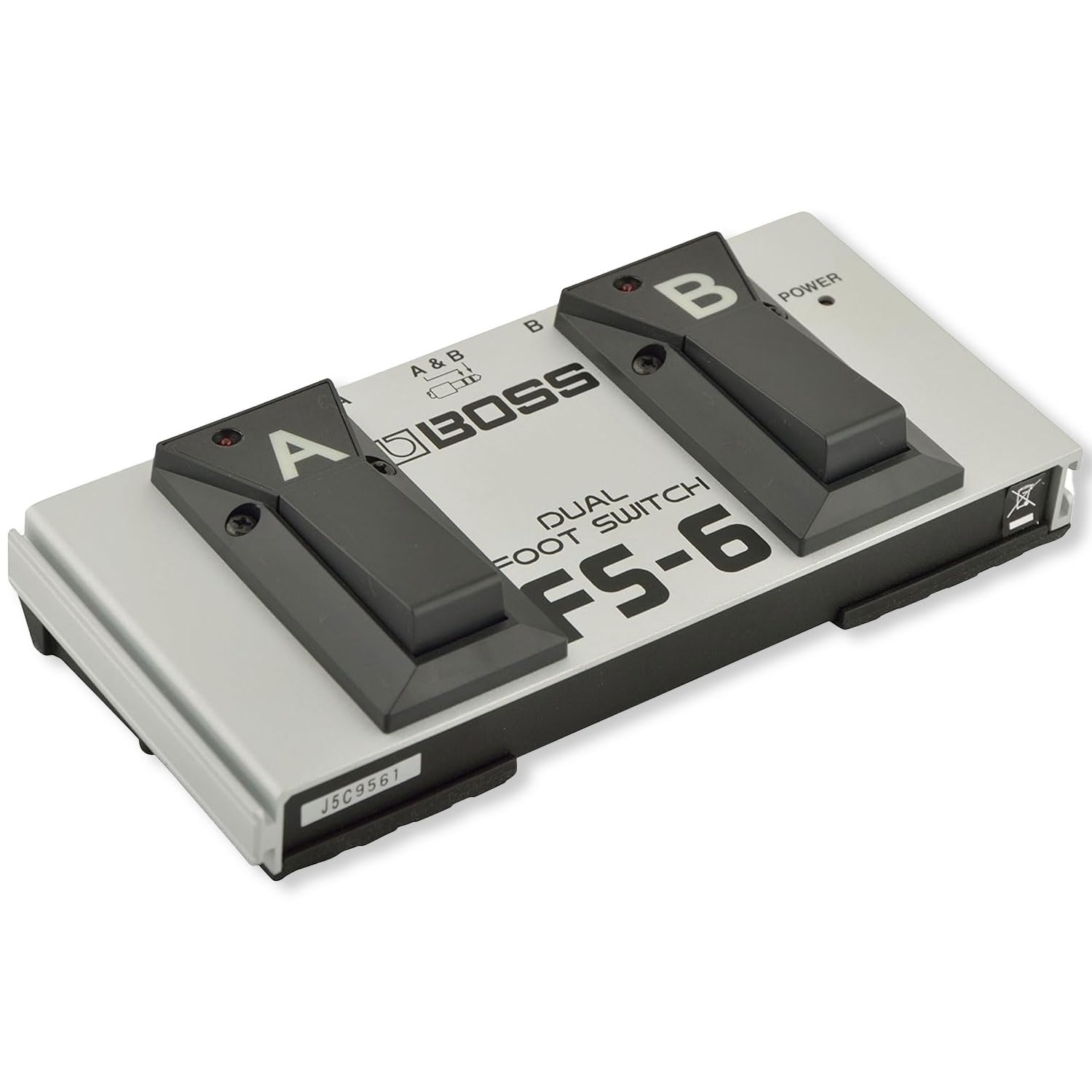 Boss Doppelfußschalter FS-6 Dual Foot Switch mit keepdrum Klinkenkabel